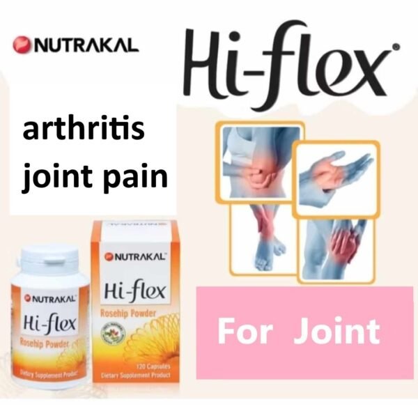 Hi-flex Rosehip Extract Joint Health Arthritis - Image 4