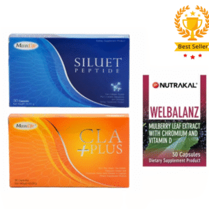 Set Welbalanz(2) +CLA PLUS(1) + Siluet(1) for weight control