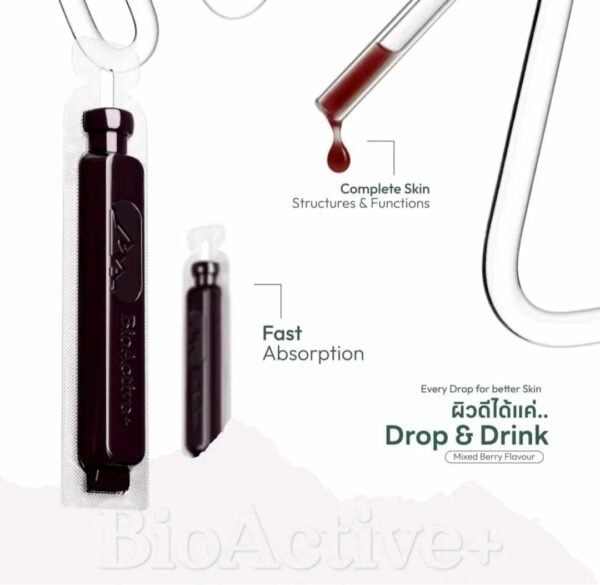 BioActive+ Concentrated Liquid Collagen Drink Mixed Berry  1 box - Image 5