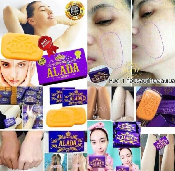 ALADA Whitening Soap Authentic Natural  Face Bath *2 bars - Image 3