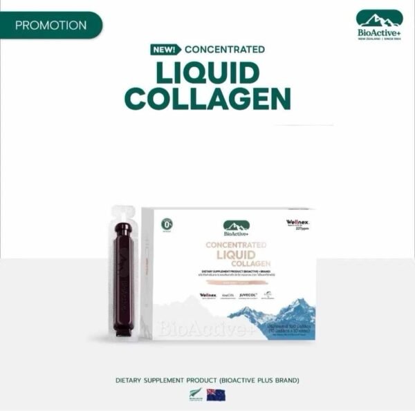 BioActive+ Concentrated Liquid Collagen Drink Mixed Berry  1 box - Image 8