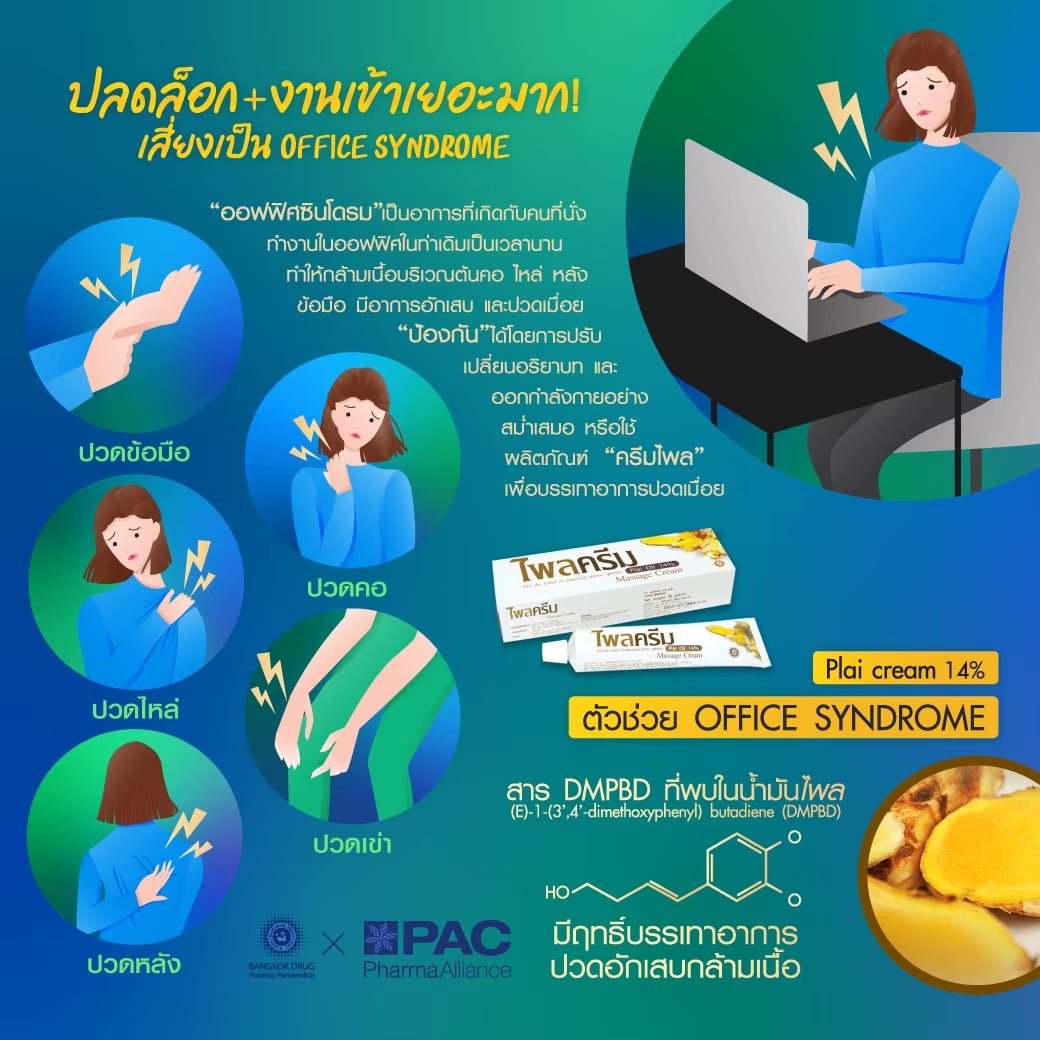 Plaivana Plai Oil Massage Herbal Cream for the Relief of Muscular Pains 100g *2 boxes - Image 6