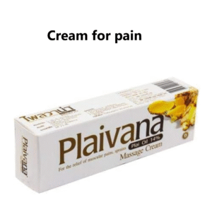 Plaivana Plai Oil Massage Herbal Cream for the Relief of Muscular Pains 100g *2 boxes