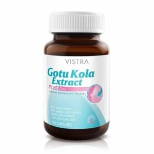 Vistra Gotu Kola Extract Plus Zinc for acne
