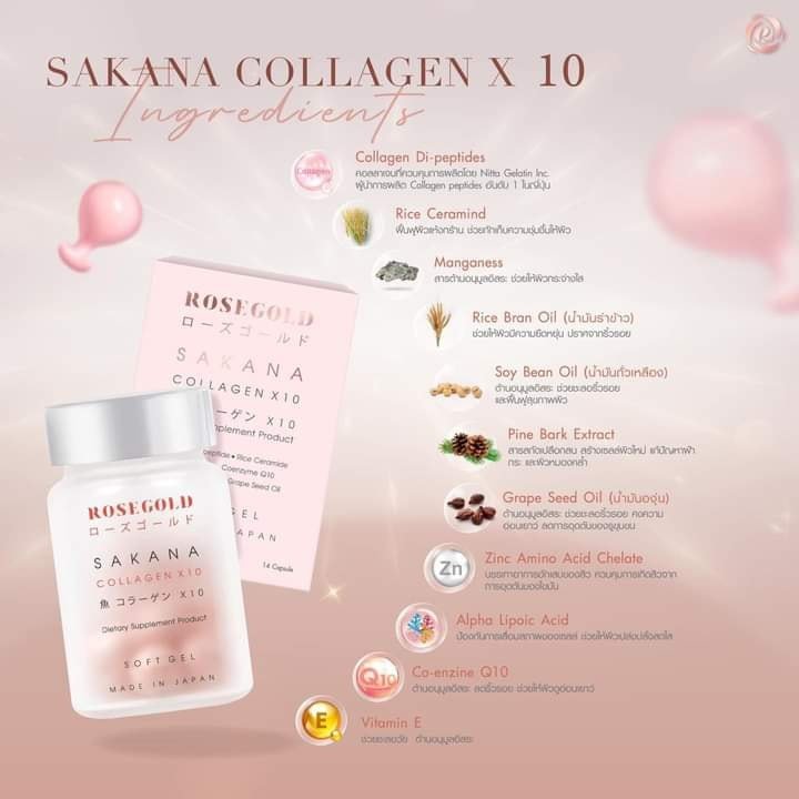 Sakana Collagen X10 supplementary 2 bottles - Image 9