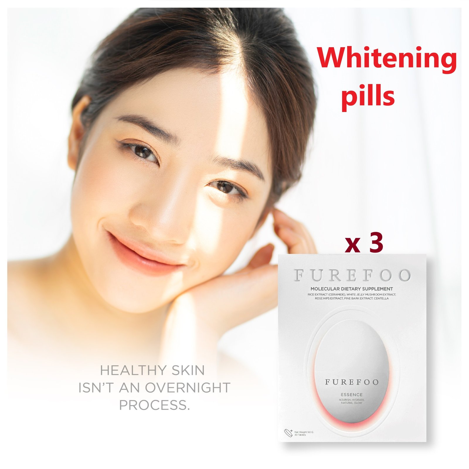 Fuefoo supplement for brightening skin. - Image 9