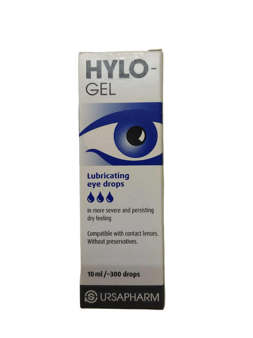 Hylo gel lubricating eye drops