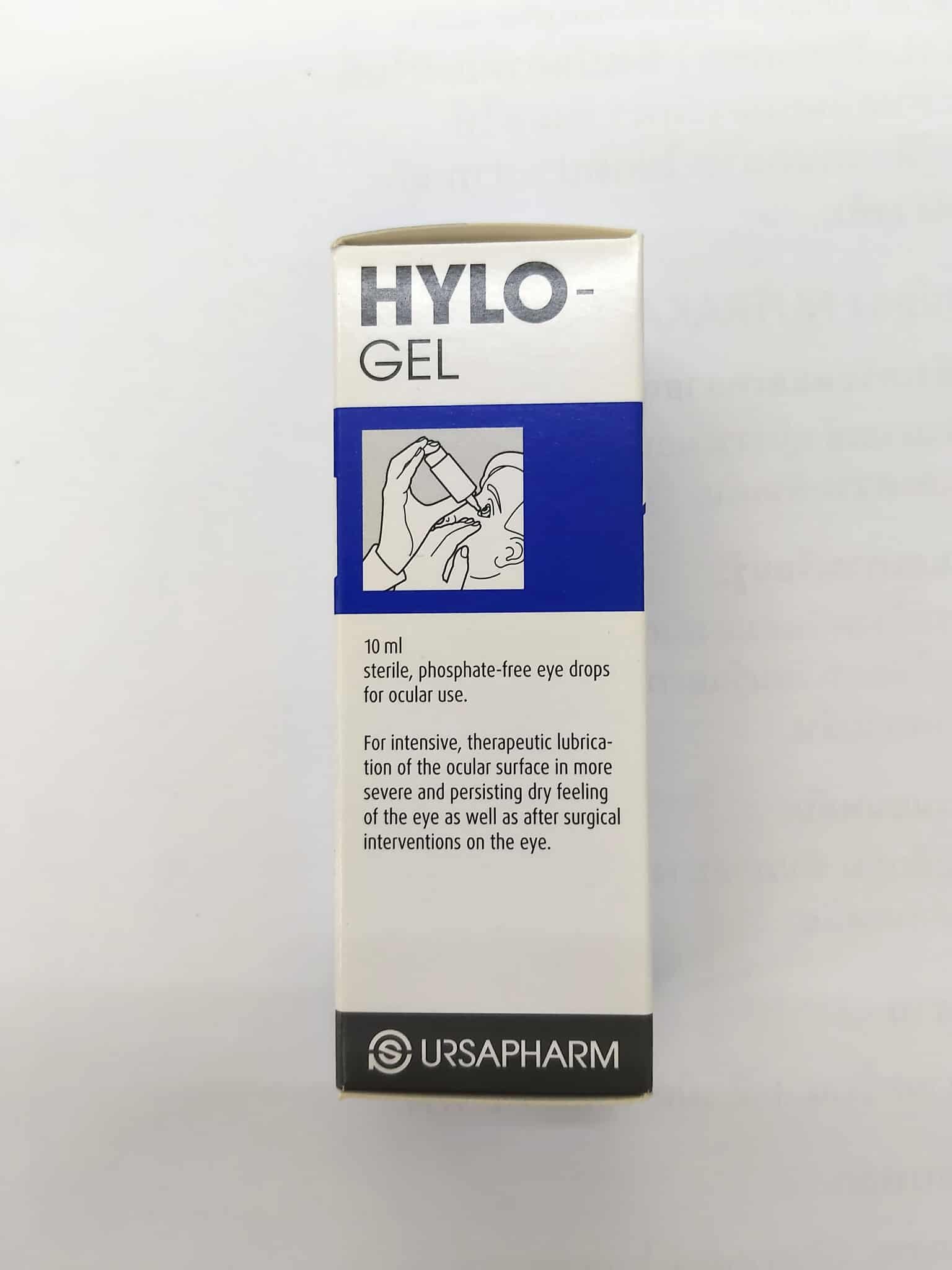 Hylo gel lubricating eye drops - Image 2