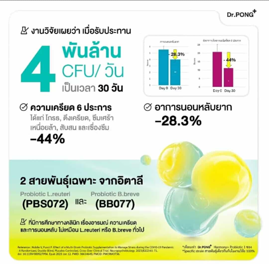 Hamony probiotics for relax mood and constipation - Image 2