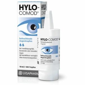 Hylo Comod Lubricating eye drops with Sodium Hyaluronate