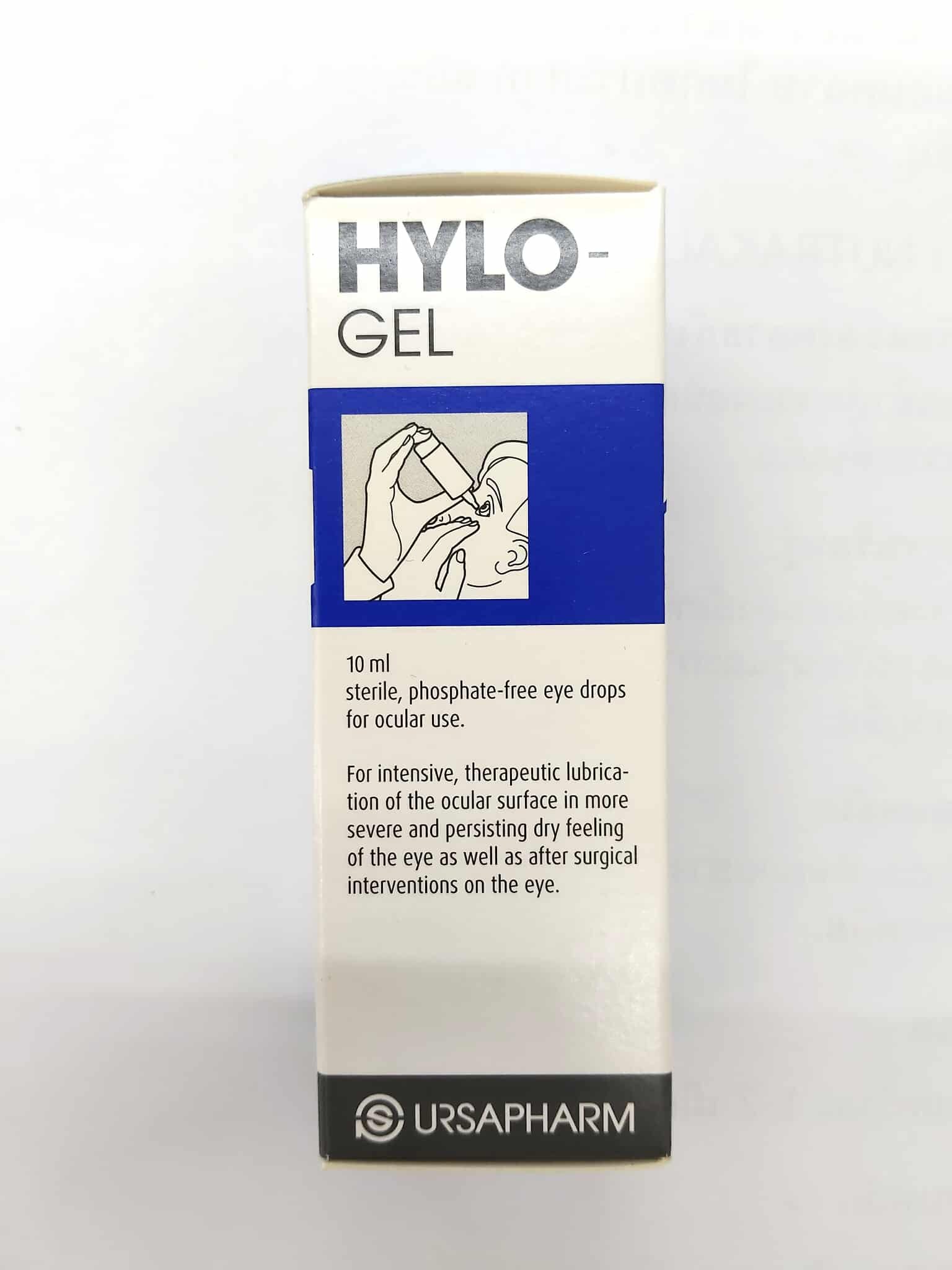 Hylo gel lubricating eye drops - Image 3