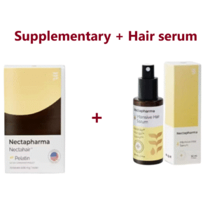Nectapharma intensive hair serum + Nectahair supplementary for anti hair loss